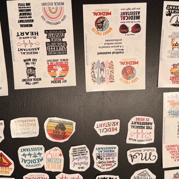 Medical Assistant Sticker Set - Multicolor - Picture 3 of 3